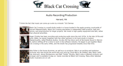 Desktop Screenshot of blackcatcrossing.net